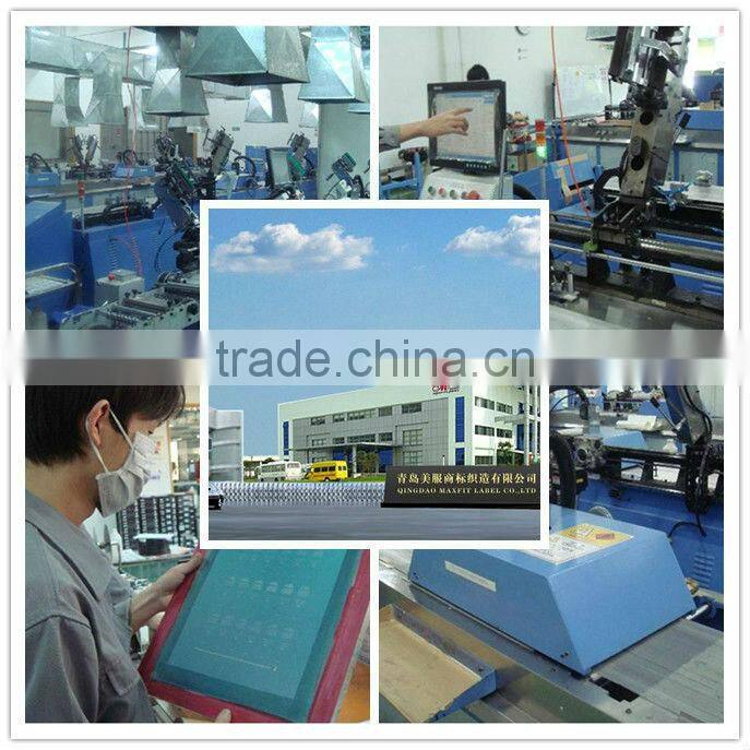China factory custom high quality garment woven label