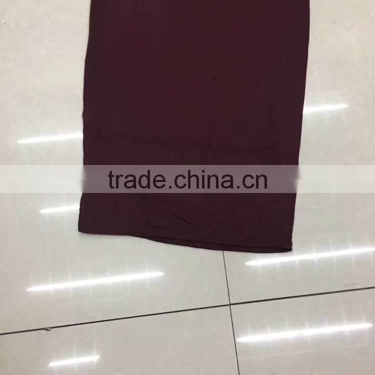 China cheap stocklots women brand summer maxi dress