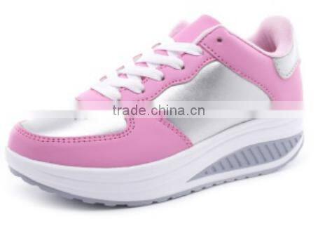 Fitness Swing Shape Up Shoes Wedge Women Walking Casual Shoe Stock Wholesale