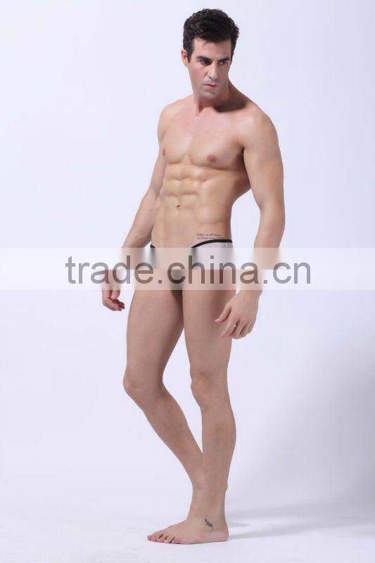 2012sexy color matching G-string for men ,high quality and transparent G-string