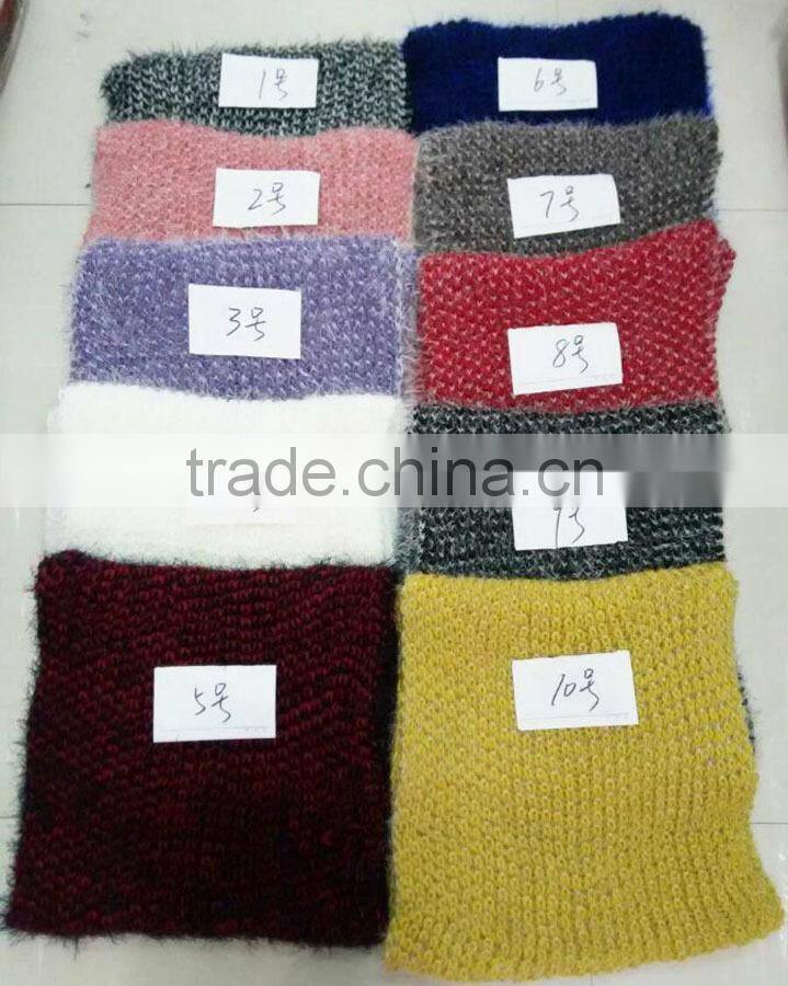 Fashion crochet acrylic warm scarf for winter