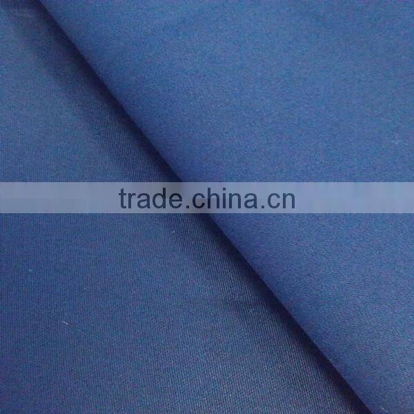 97%cotton 3%spandex solid dyed satin fabric for pants