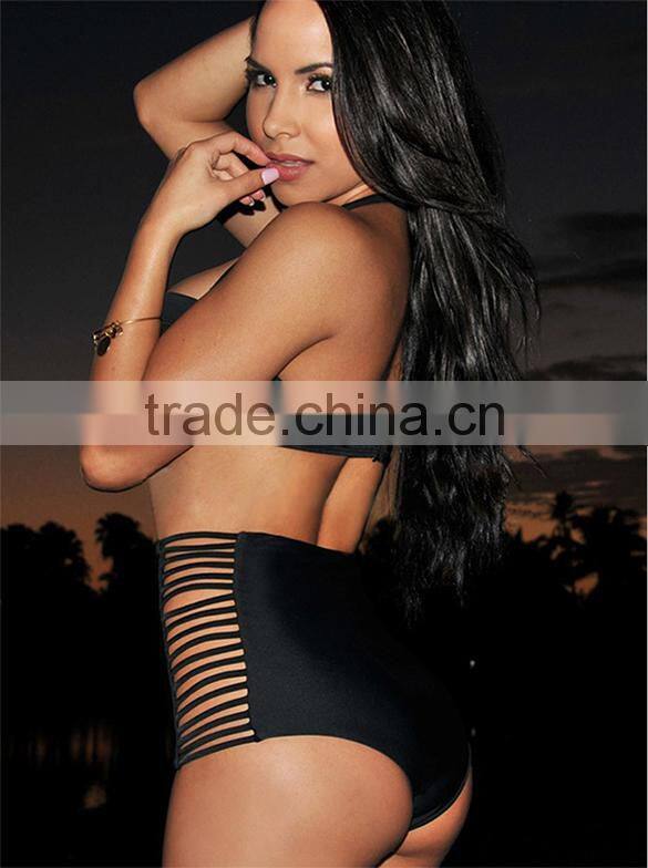 Women's Wrap Halter Bikinis Sets Swimwear swimwear from china Large Size Bandeau Padded Swimsuit SV003179