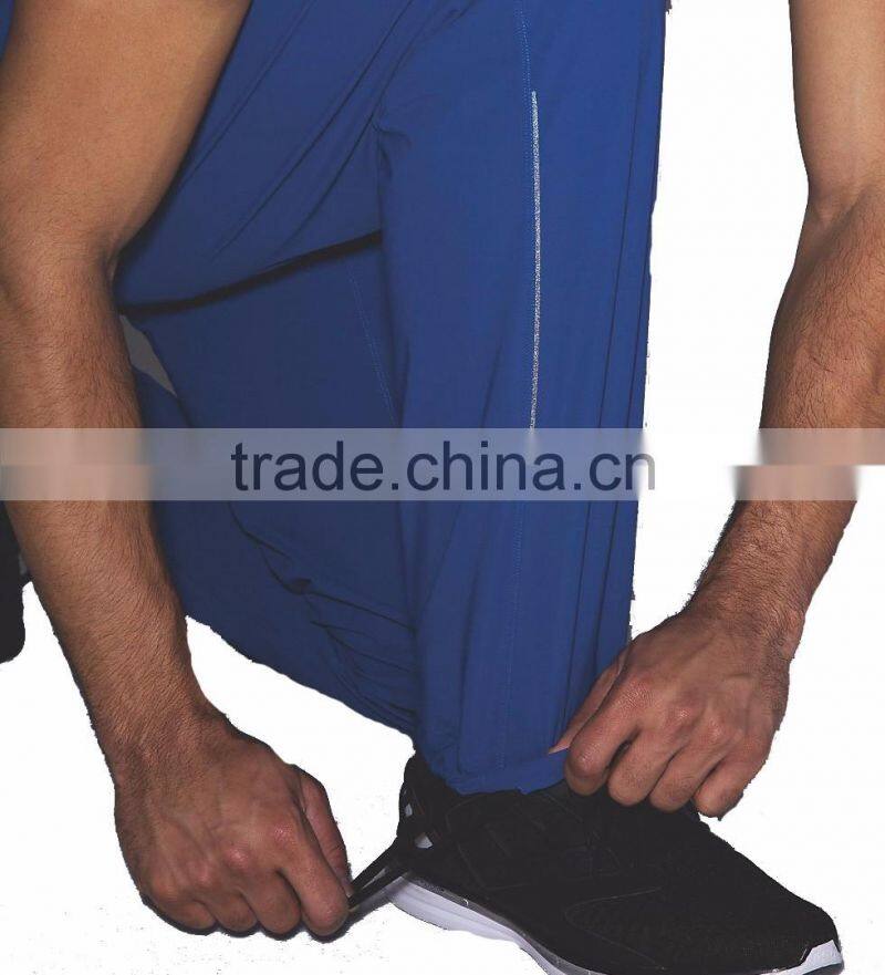 Water proof woven fabric training pants mens trekking pants