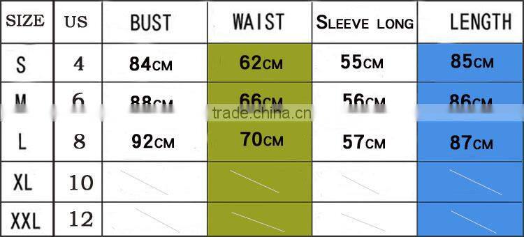 2015 Fashion Trends Winter Long sleeve Round Neck Bodycon dress Pencil Dress for womens