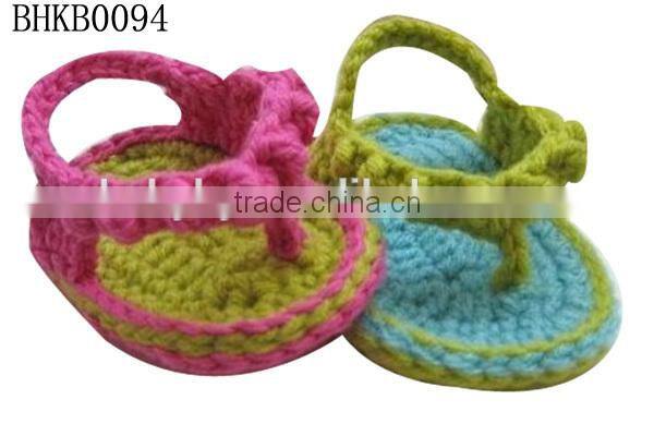 Manufacturer China Ecofriendly cotton yarn baby shoes sandals