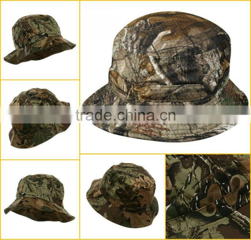2014 Custom 100% Cotton Bucket Hat/WHolesale Hot Sale Glof Bucket Hat