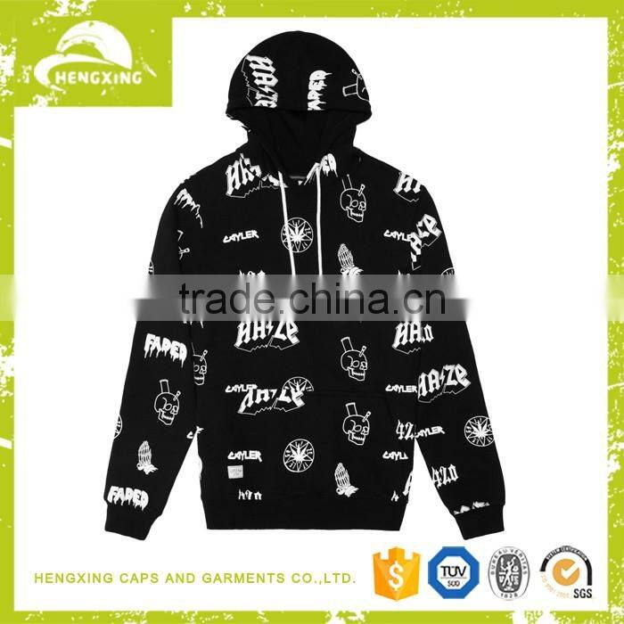 New style high quality hoodies wholesale custom plain 100% polyester hoodies