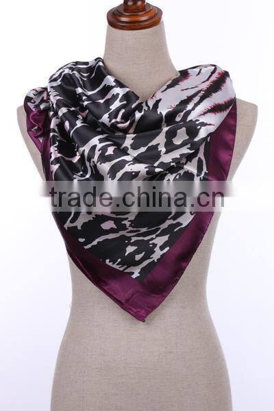 Newest Fashion Style Digital Printing Silk Scarf