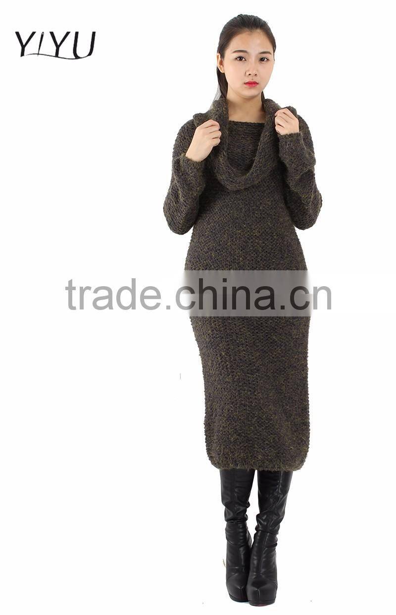 Spring Autumn Women sexy Sweater Dresses Winter Christmas Long Sweaters Knitted Thick Warm Sweater and Pullovers Burderry Jumper
