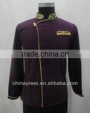 Promotion new style hotel waiter uniform