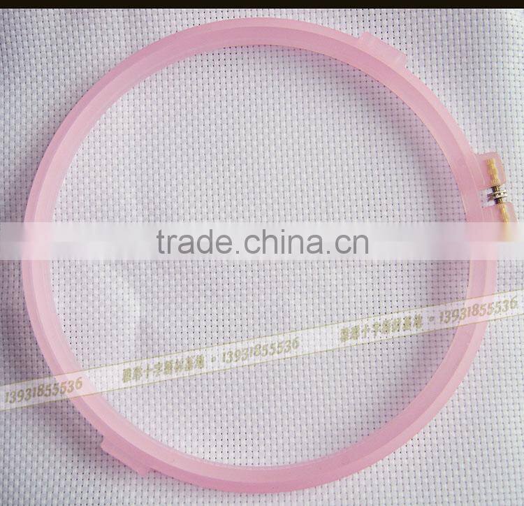 Cross-stitch embroidery hoop, 24cm