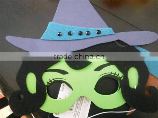 mask of the West Wicked Witch/Wizard of Oz Mask/halloween witch mask