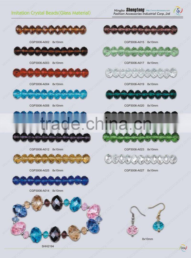 Colorful Crystal Beads Strands,Bracelet Crystal Beads Strands