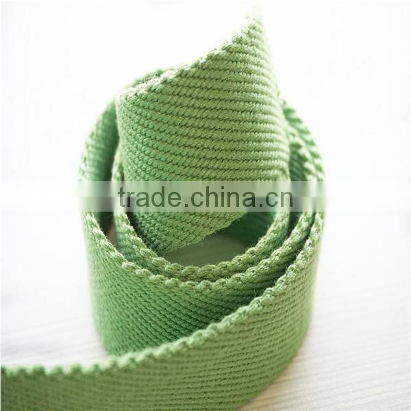 Twill webbing bias tape