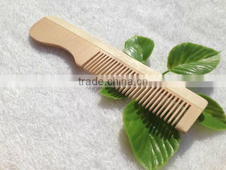 Hotel disposable wooden comb