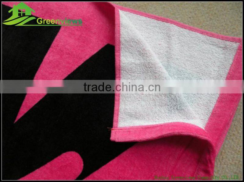 Cheap custom printed beach towel cotton towel manufacture beach towel cotton print