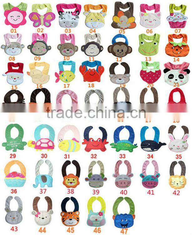 Wholesale in stock carters cotton baby bandana bibs M5040620