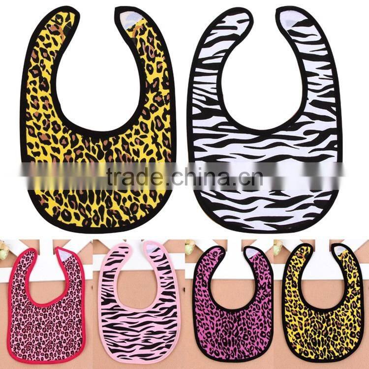 doule layer design cartoon printed hot sale baby bibs waterproof