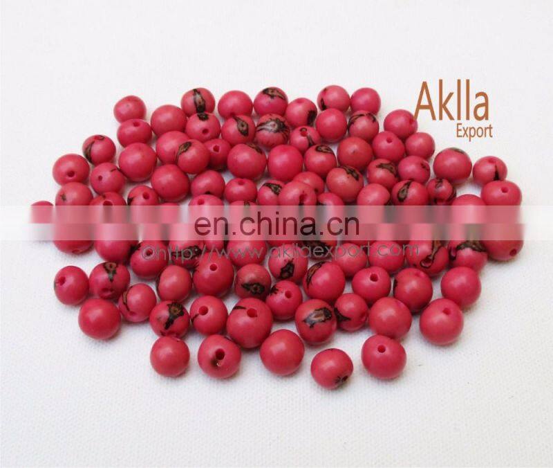 Acai Seeds. Natural and Organic Beads with Eco friendly Dyes