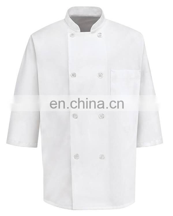 White long sleeve jacket/French chef work clothes/chef cook uniform