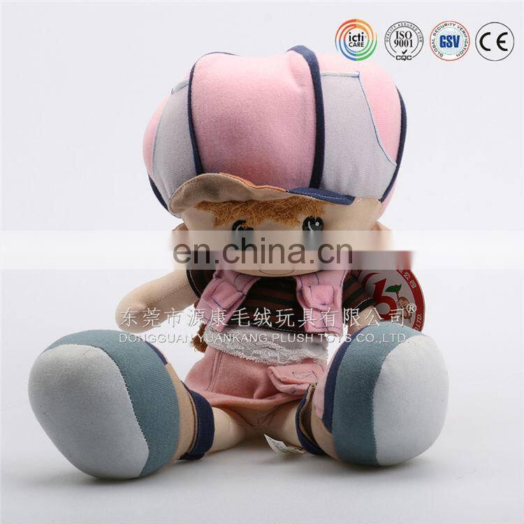 Dongguan plush toy factory Custom stuffed doll, plush human doll, plush doll