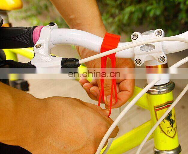 Bicycle Silicone Bandages Mtb Bike Tie Strap