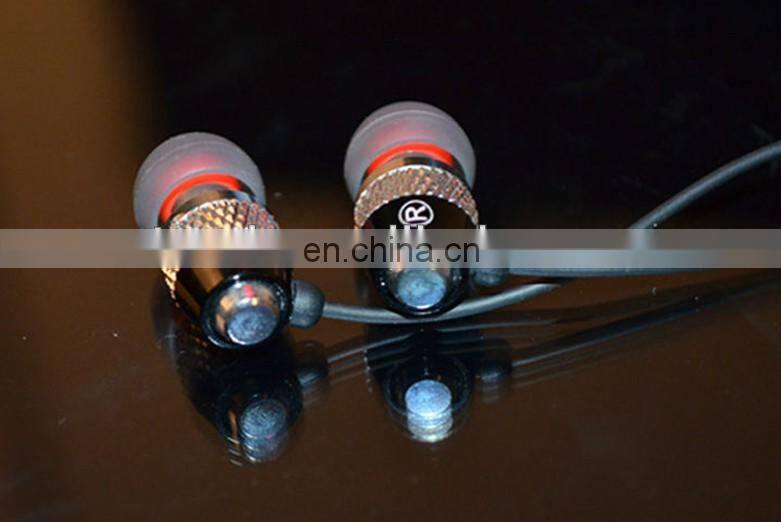 D9 High Quality Super Bass Metal Earphone With Micophone For Iphone