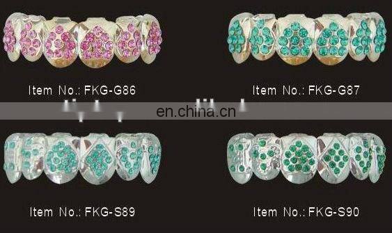 fashion brass grillz teeth