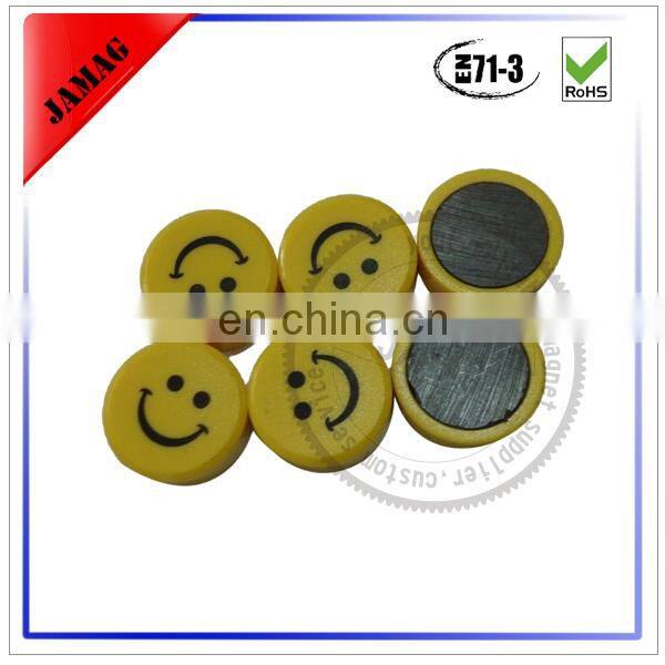 JM ring double sided magnetic whiteboard button