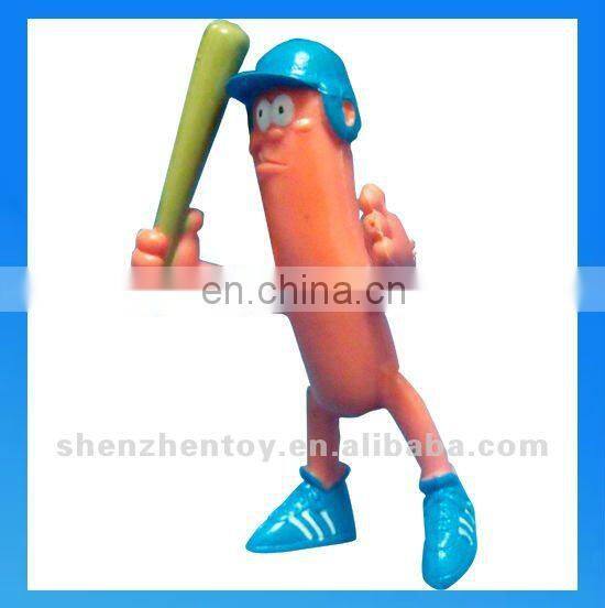 2012 OEM bendable figure toy