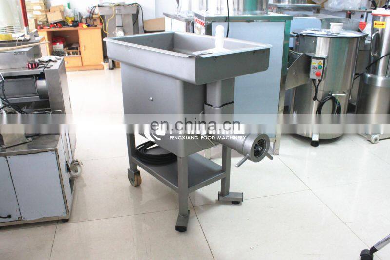 FK-332 Automatic Grinder Type Meat Fish Mincer Paste Making Mincing Machine with table size