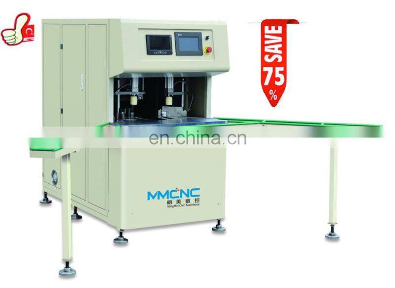 Malaysia agent wanted upvc pvc automatic cnc window corner cleaning machine