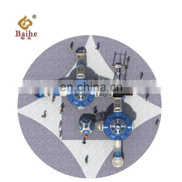 2020  High Quality Children's Slide Plastic Outdoor Playground Equipment