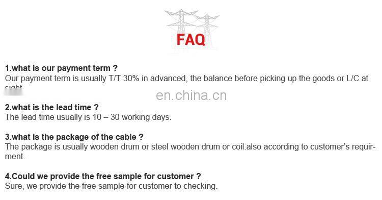 Huadong Bare cable manufacturer aluminium alloy wire conductor AAAC conductor