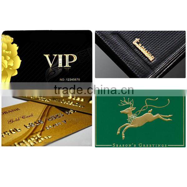 Alumite hot stamping foil for paper