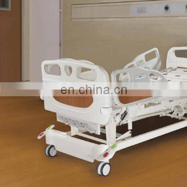 Cheap abs plastic side rail Icu Clinic Multi-function Hospital equipment Medical Electric Bed prices