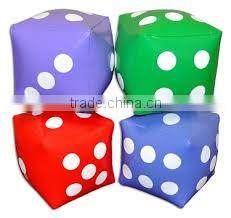 Set Inflatable Dice Soft Cubes Dot Dice Outdoor Indoor Toy Party Supply Favor Promotional-site Props Children Toy