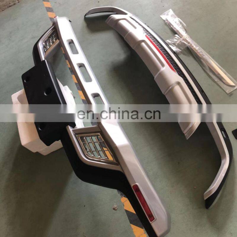 ABS front and rear bumper guard  bumper protector for Hyundai ix 45 2017-2018  car accessories