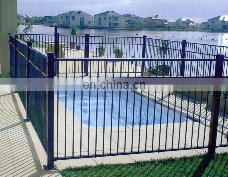 high quality smooth top steel fencing