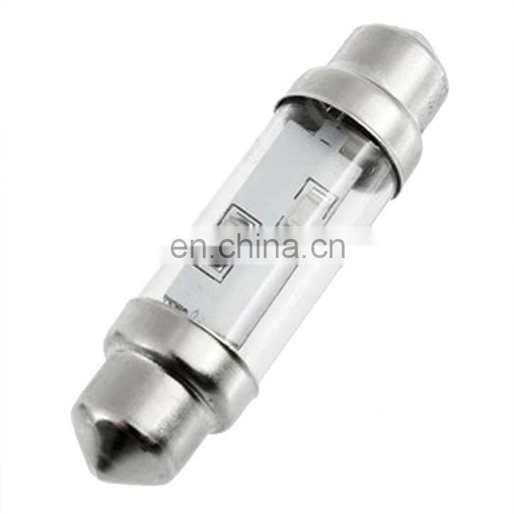 Pure White 15 SMD 5050 SMD LED SMD Festoon Light Lamp Panel T10 Dome BA9S Adapter DC 12V