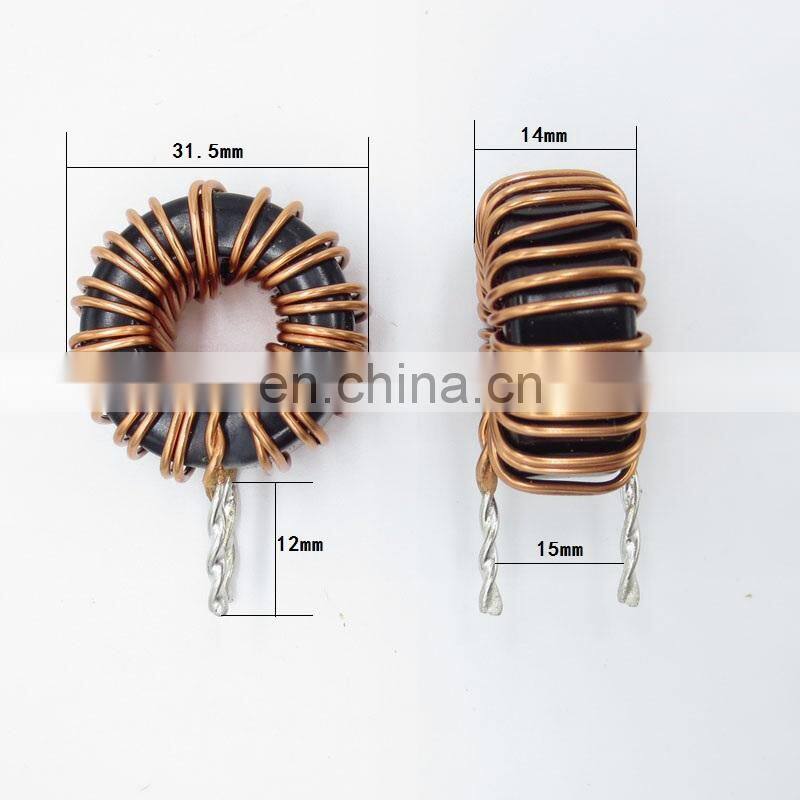 ROHS certificated 47uH 20A Toroidal Choke Inductor Coil inductor in Bifilar wires