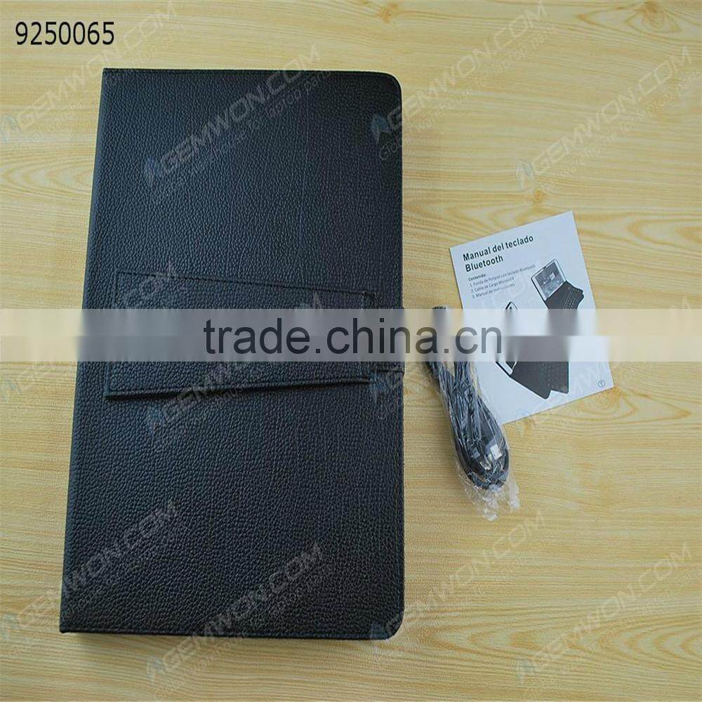 Bluetooth 3.0 Keyboard for 9"-10" Tablet pc ,Product support triple systems: IOS, Androld, for Windows,black