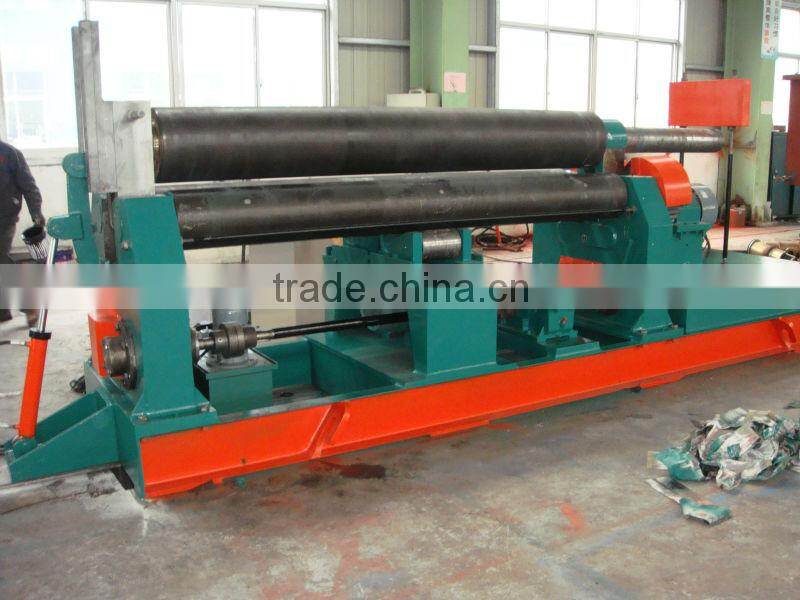 mechanical 3-roller symmetrical plate rolling machine