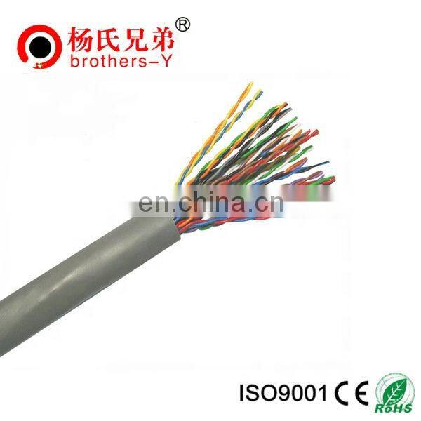 best price UTP/FTP Cat3 2 pair 5 pair 20 pair 30 pair 50 pair 100 pair 200 pair copper indoor outdoor telephone cable