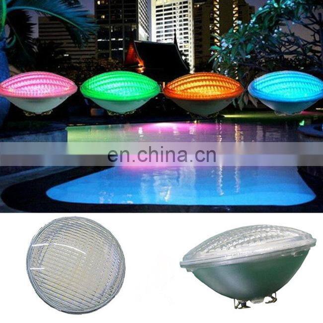 Glass IP68 Waterproof RGB Par56 18W LED Swimming Pool Lamp