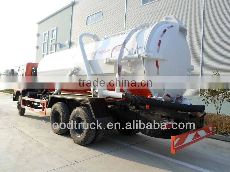 Sewage suction truck 16000L for sale