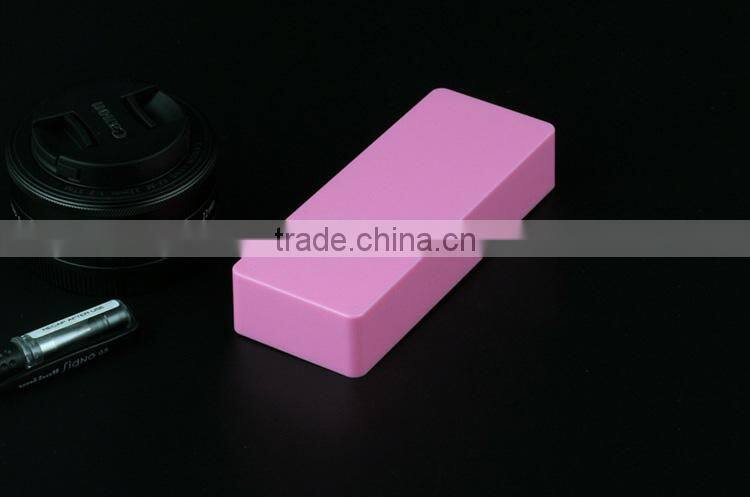2015 cheapest colorful ABS power bank sloar 5200mah for iphone