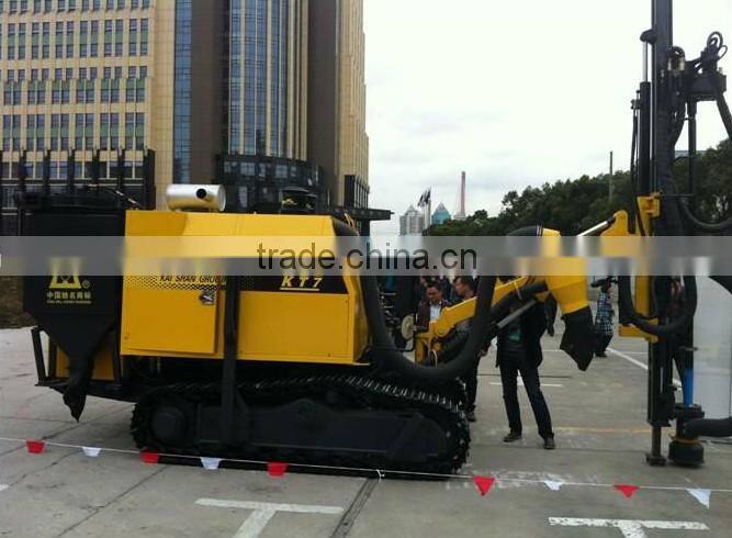 high effiency KT7 hydraulic integral drilling rig
