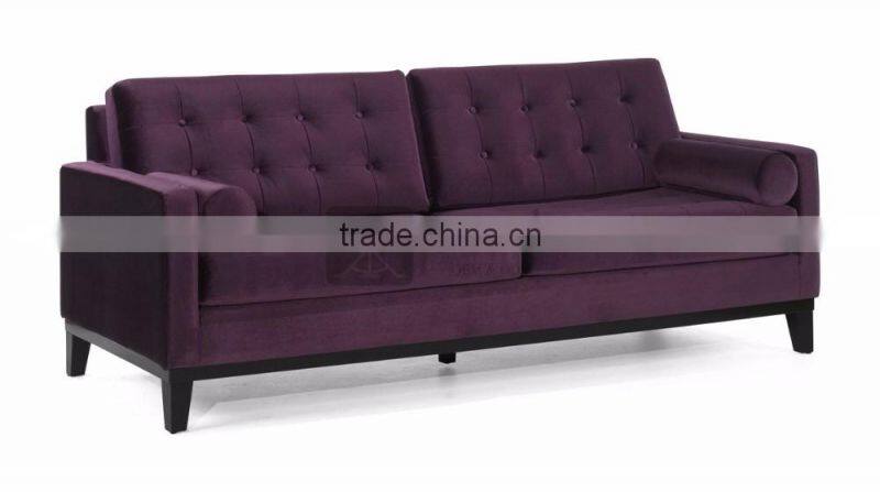 SF-004 High End Velvet Fabric Sofa For Villa